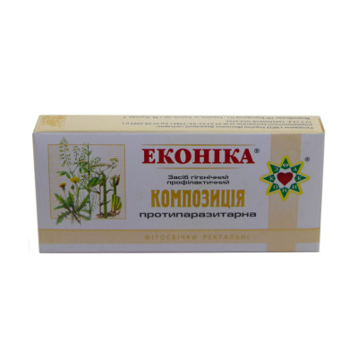 Фітосвічки Протипаразитарні еконіка 10 свічок
