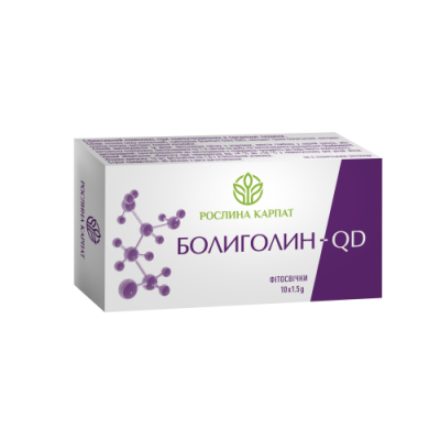 Фітосвічки  Болиголин-QD 10 шт. Рослина Карпат комплексне лікування доброякісних і злоякісних новоутворень різної локалізації.