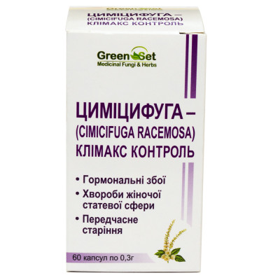Циміцифуга 60капсул для корекції клімактеричних порушень