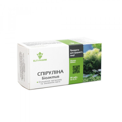 Спіруліна Біоактив 80 табл