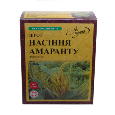 Шрот насіння амаранту Аннушка 300 г