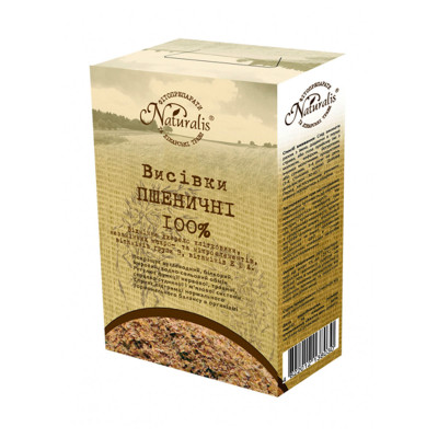 Висівки пшеничні Naturalis 250г