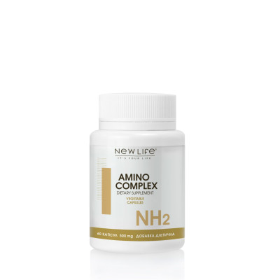 АМІНО КОМПЛЕКС-AMINO COMPLEX 60 РОСЛИННИХ КАПСУЛ
