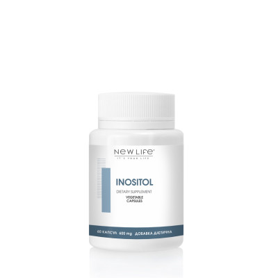 ІНОЗИТОЛ INOSITOL 60 РОСЛИННИХ КАПСУЛ