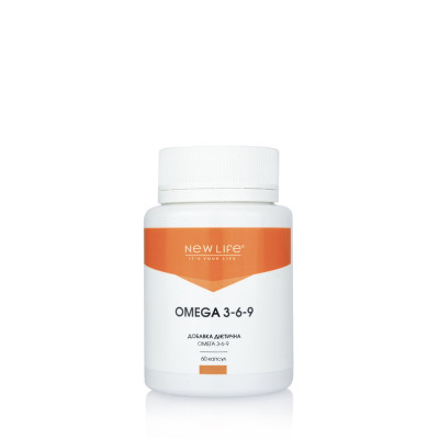 Омега  OMEGA-3-6-9    60 КАПСУЛ У БАНОЧЦІ