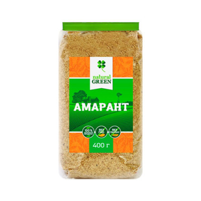Насіння Амарант NATURAL GREEN 400 г