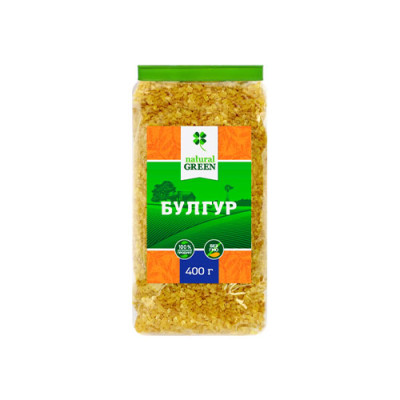 Булгур NATURAL GREEN 400 г