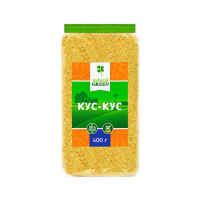 Кус-кус NATURAL GREEN 400 г