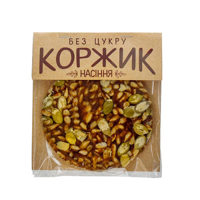Корисний батончик Коржик Насіння 45 г