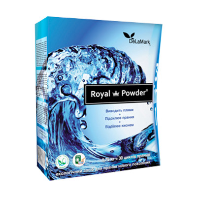 Кисневий відбілювач Royal Powder 3 в 1, 0,75 кг