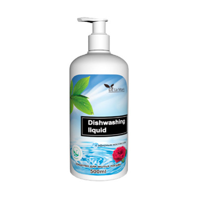 Засіб для миття посуду Троянда DeLaMark 0,5 л