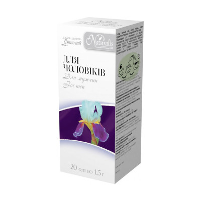 Для чоловіків Naturalis 20ф/п*1,5 г