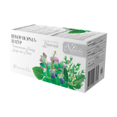 Цукор-норма-Натур Naturalis 20ф/п*1,5 г
