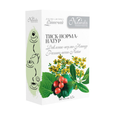 Тиск-Норма-Натур Naturalis 60ф/п*1,5 г