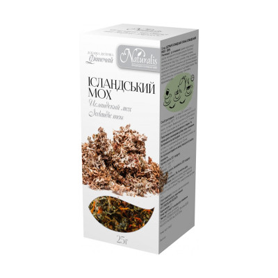 Ісландський мох Naturalis 25 г