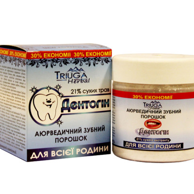 Зубний порошок для всієї родини Triuga