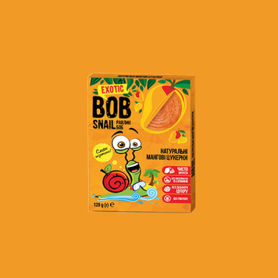 Пастила равлик Боб  Bob snail  Манго 100 г