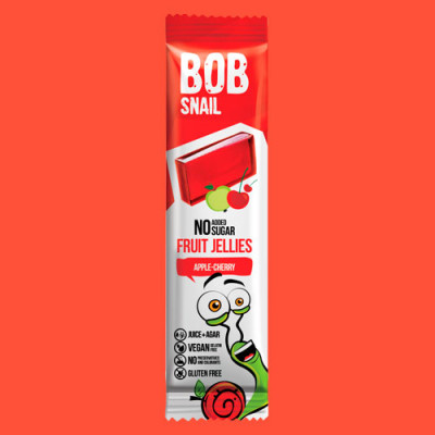 Мармелад натуральний Bob snail Яблуко-Вишня 38 г