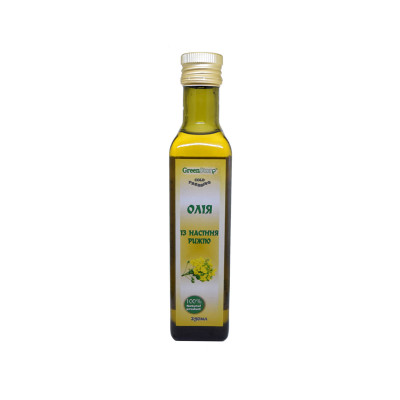 Олія із насіння рижію GreenStore 500 мл