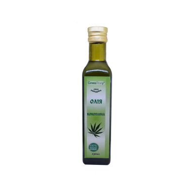 Олія конопляна GreenStore 250 мл