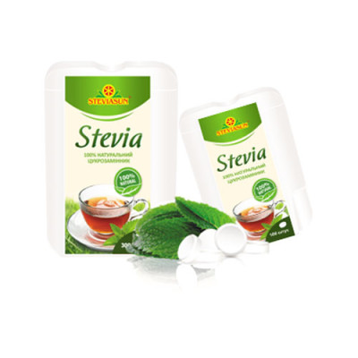 Таблетки  стевії Steviasun  300 шт