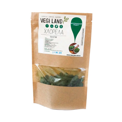Хлорела таблетки  Vegi Land 80 г
