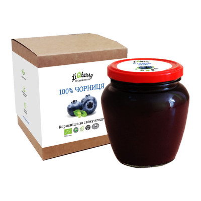Чорнична паста LiQberry 550 г
