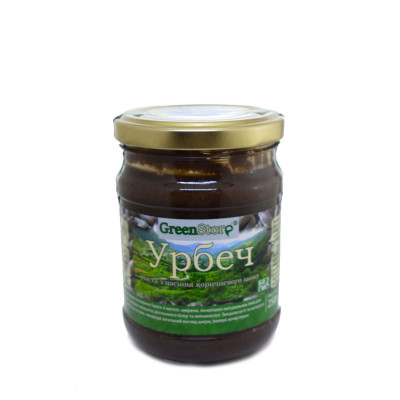 Урбеч з насіння темного льону GreenStore 200 г