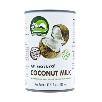 Молоко кокосове, Nature's Charm 400мл